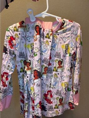 Bamboo Girls Pink Disney Princess Pajama Top and bottom set
